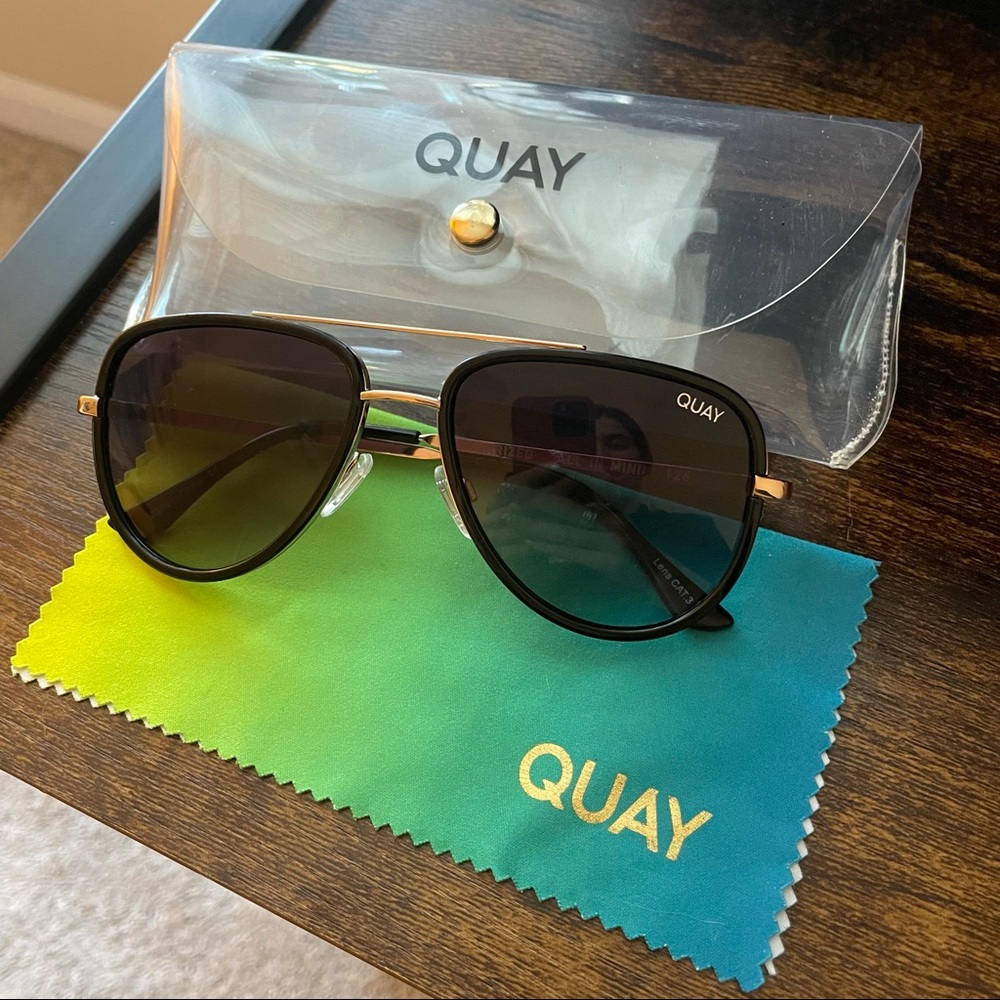 Quay Australia Polarized All in Mini Sunglasses